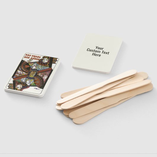 文字カスタムラスベガスヴィンテージトラベル ハンドファン (組立なし)