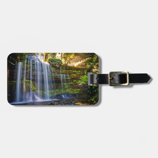 文字カスタムラッセル秋ラゲッジタグ ラゲッジタグ (正面横)