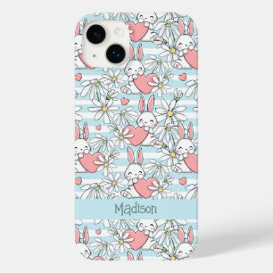 文字カスタムラブバンニーズパターン Case-Mate iPhone 14 PLUSケース