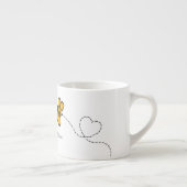 文字カスタムラブビー エスプレッソカップ (右)