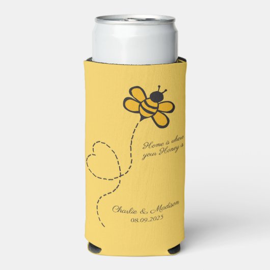 文字カスタムラブビー スリム缶クーラー (Seltzer正面)