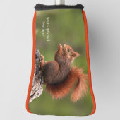 文字カスタムリス ゴルフヘッドカバー (回転90)