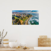 文字カスタムリマ,ペルー ポスター (キッチン)