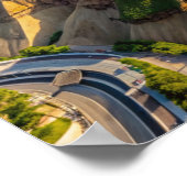 文字カスタムリマ,ペルー ポスター (角)