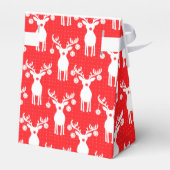 文字カスタムレッドピックボールのトナカイ🎁 フェイバーボックス (裏面サイド)