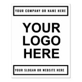 文字カスタムロゴのゴム印 ラバースタンプ (インプリント)