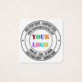 文字カスタムロゴ名アドレスウェブサイトプロモーション (正面)