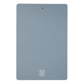 文字カスタムロゴ&ダスティブループロモーション ミニクリップボード (裏面)