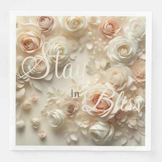 文字カスタムロマンチックなフローラアートとバラ (正面)