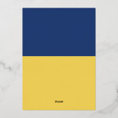 文字カスタムロージーザリベッター 箔シーズンカード (裏面)