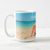 文字カスタム付きフォトコーヒーマグギフト コーヒーマグカップ (左)