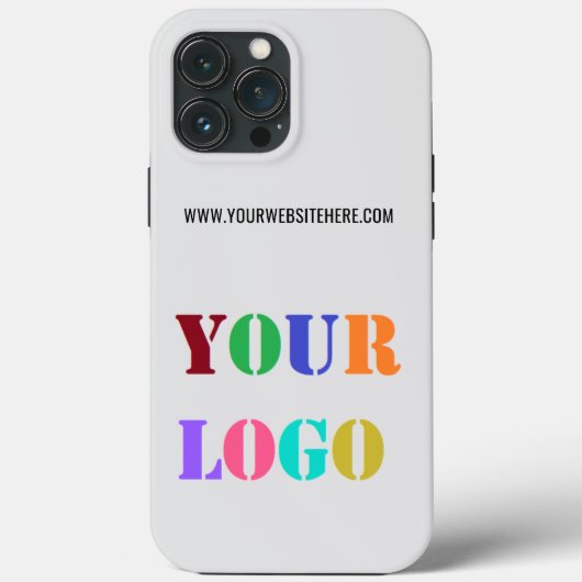 文字カスタム会社のロゴとiPhoneケースのテンプレート Case-Mate iPhoneケース (裏面)