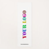 文字カスタム会社ロゴとビジネス用ヨガマット ヨガマット (正面)