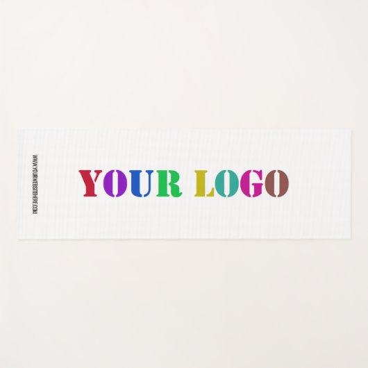 文字カスタム会社ロゴとビジネス用ヨガマット ヨガマット (正面(横))