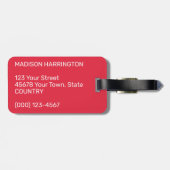 文字カスタム医療機器 ラゲッジタグ (裏面横)