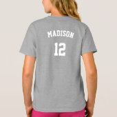 文字カスタム名SPORT shirts & jackets Tシャツ (裏面)