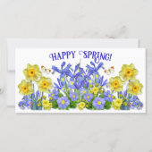 文字カスタム春の花と蝶 (正面)