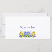 文字カスタム春の花と蝶 (裏面)