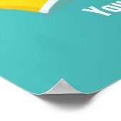 文字カスタム歯科用ポスター ポスター (角)