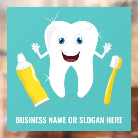 文字カスタム歯科 ウィンドウサイン (シート2)