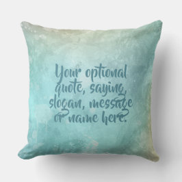 文字カスタム水カラスプラッシュ装飾用クッション クッション