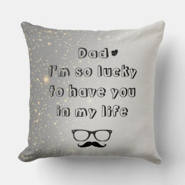 文字カスタム父の日装飾用クッション クッション