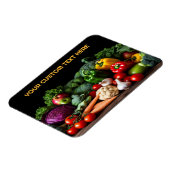 文字カスタム生鮮野菜 マグネット (左側)