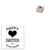 文字カスタム画像ハンドメイドハッピーイースター卵デコール ラバースタンプ (押印)