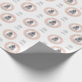文字カスタム〔占星術の〕十二宮図サインアクエリアス ラッピングペーパー (角)