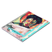 文字カスタム – 幾何学的美しいコラージュ – Ai Image ノートブック (左側)