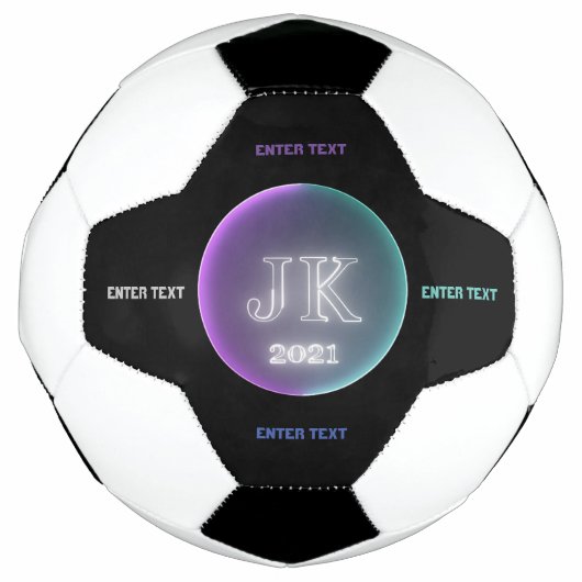文字カスタムJK 2021サッカーボール サッカーボール (正面)
