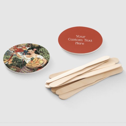 文字カスタムMEXICOヴィンテージ旅行用ハンドファンセット ハンドファン (組立なし)