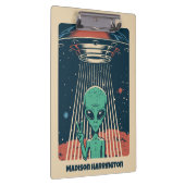 文字カスタムUFOエイリアン クリップボード (右)