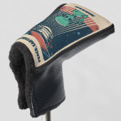 文字カスタムUFOエイリアン ゴルフヘッドカバー (3/4 正面)