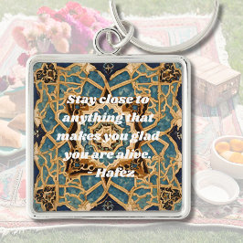 文字カタカスタムムマルケトルイランのアートギフト キーホルダー