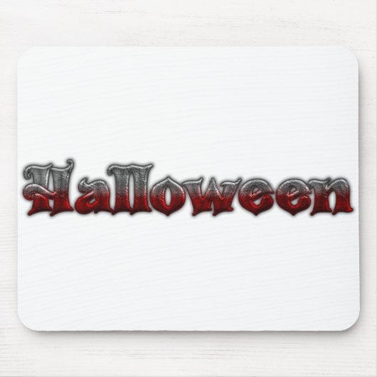 文字カッコいい – ハロウィーン マウスパッド (正面)