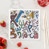 文字カラフルと数字 (インサイチュ)