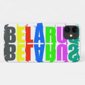 文字カラフルベラルーシБеларусь iPhone 11ケース Case-Mate iPhoneケース (裏面(横))