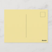 文字クールポップコーン映画の追加 ポストカード (裏面)