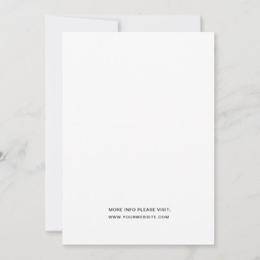 文字シンプルと写真ウェディング日付を保存 セーブザデート (裏面)