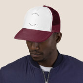 文字シンプル事業付きロゴ キャップ (インサイチュ)