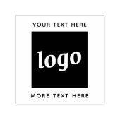 文字シンプル事業付きロゴ セルフインキングスタンプ (デザイン)