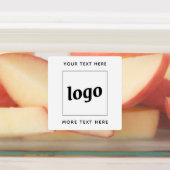 文字シンプル事業付きロゴ ラベル (貼付)