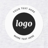 文字シンプル事業付きロゴ ラベル (デザイン1)