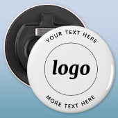 文字シンプル事業付きロゴ 栓抜き