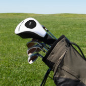 文字シンプル促進付きロゴ ゴルフヘッドカバー (インサイチュ)