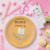 文字シンプル紙プレート ペーパープレート (パーティー)