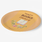 文字シンプル紙プレート ペーパープレート (アングル)