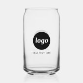 文字シンプル販売促進業務のロゴ ガラス缶 (裏面)