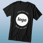 文字シンプル販売促進用ロゴ トライブレンドＴシャツ<br><div class="desc">このデザインに独自のロゴと文字の選択を追加する。上または下の文字もしを削除ミニマリストとプロフェッショナル。従業員素晴らしブランディング、または顧客および顧客のプロモーション製品として。</div>